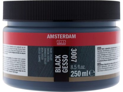 Amsterdam gesso zwart 250 ml