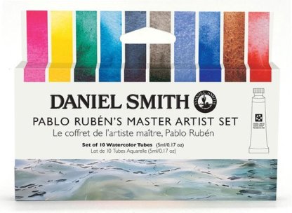 Daniel Smith Pablo Ruben’s watercolor -aquarelverf 10 tubes 5ml