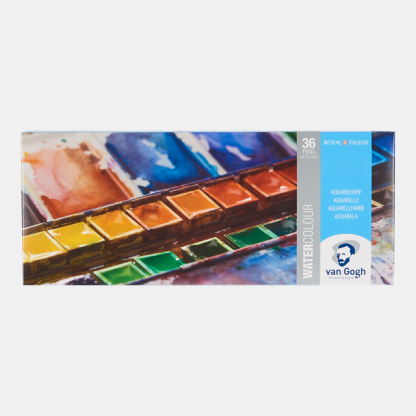 Van Gogh Aquarelverf luxe set 36 napjes