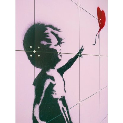 Banksy liefde pictogrammen IXXI Wanddecoratie