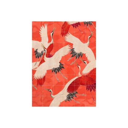 Kimono met kraanvogels IXXI Wanddecoratie