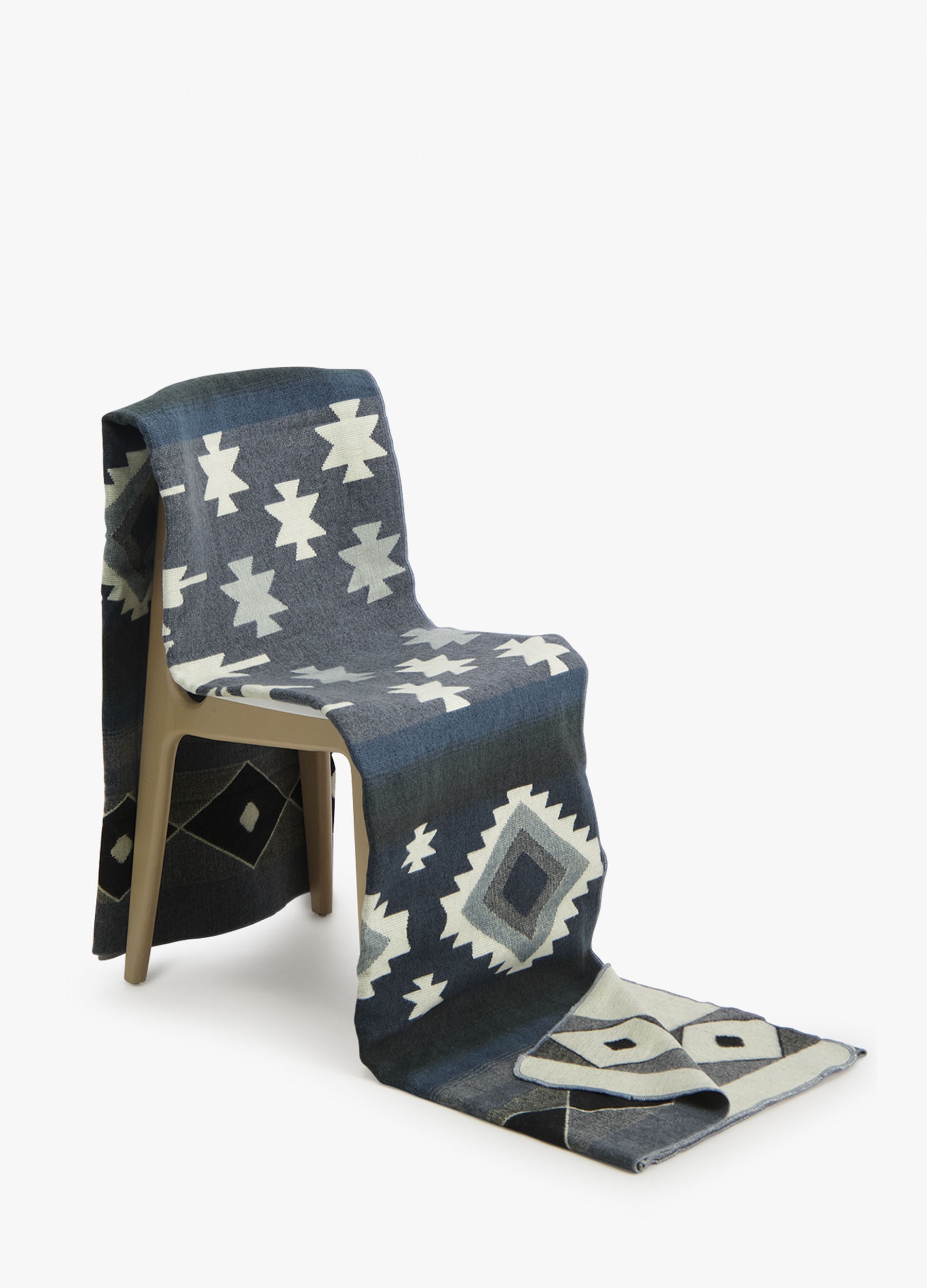 Alpaca plaid Grijs Alpaca loca