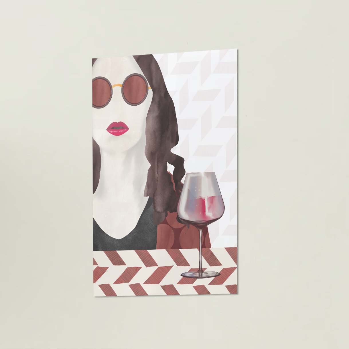 Gicleé print angela peters een avond uit Gicleé print angela peters een avond uit