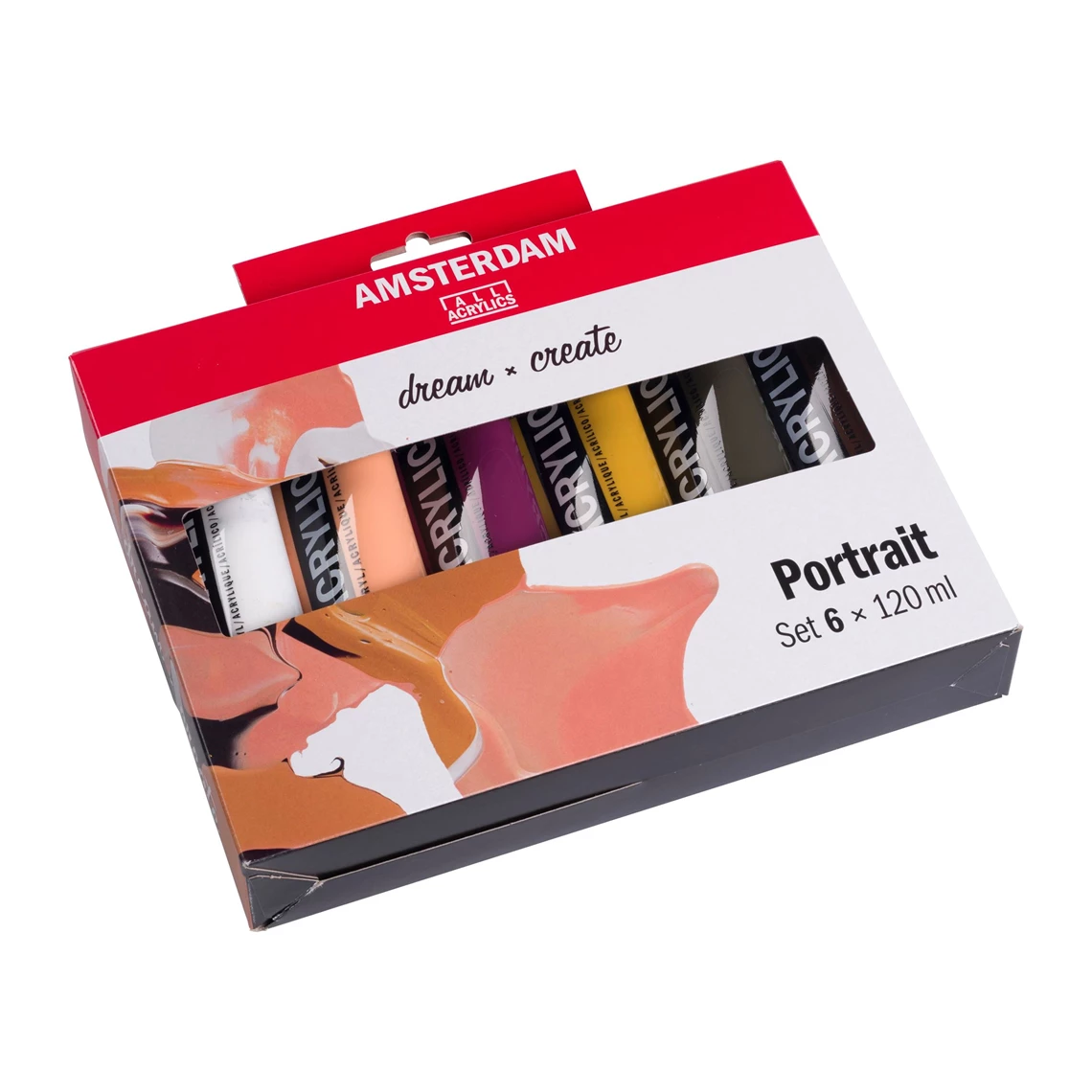 Amsterdam Acrylverf portret set | 6 x 120 ml Amsterdam Acrylverf portret set | 6 x 120 ml