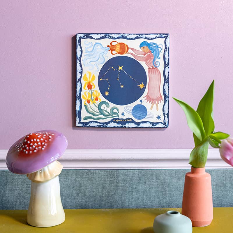 StoryTiles Sterrenbeeld Waterman AQUARIUS