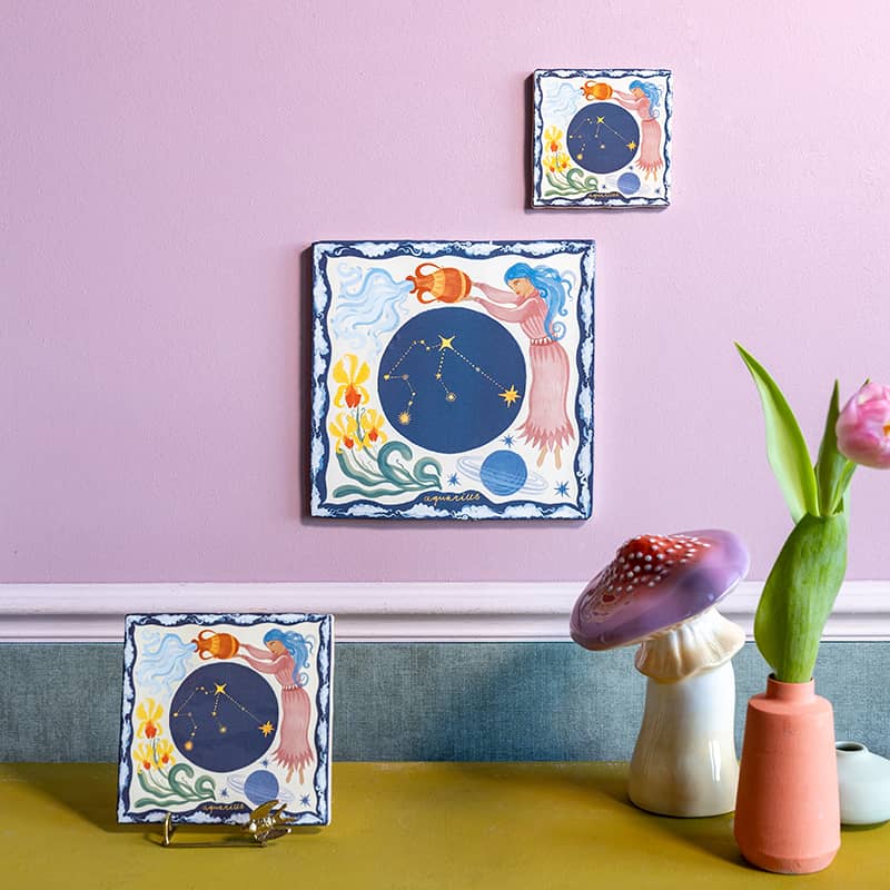 StoryTiles Sterrenbeeld Waterman AQUARIUS