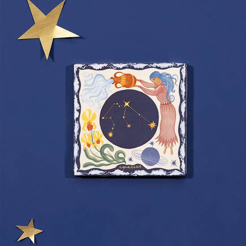 StoryTiles Sterrenbeeld Waterman AQUARIUS