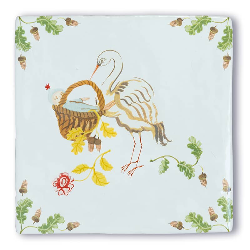 StoryTiles ooievaar - WELKOM LIEF KINDJE