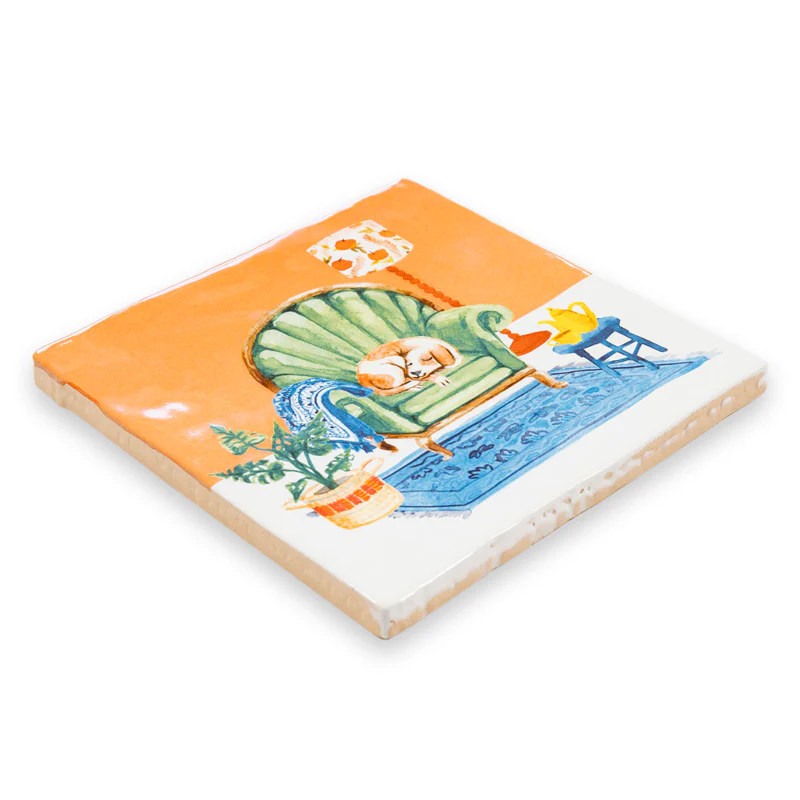 StoryTiles Hond op Stoel StoryTiles Hond op Stoel